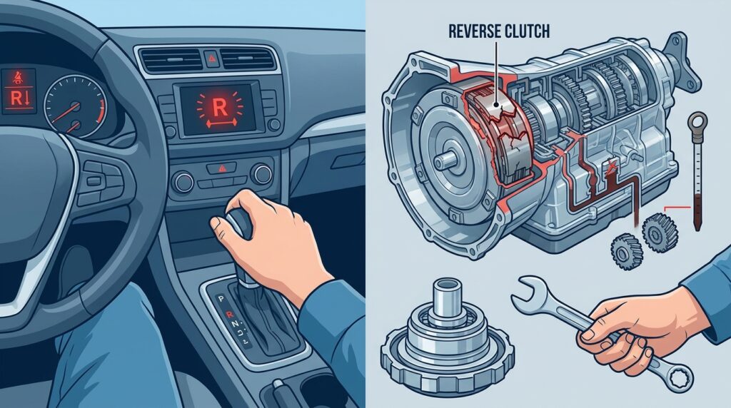 Transmisión automática sin reversa
