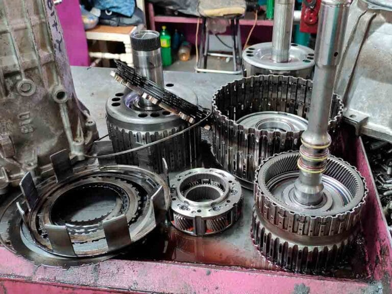 transmisión automática bloqueada