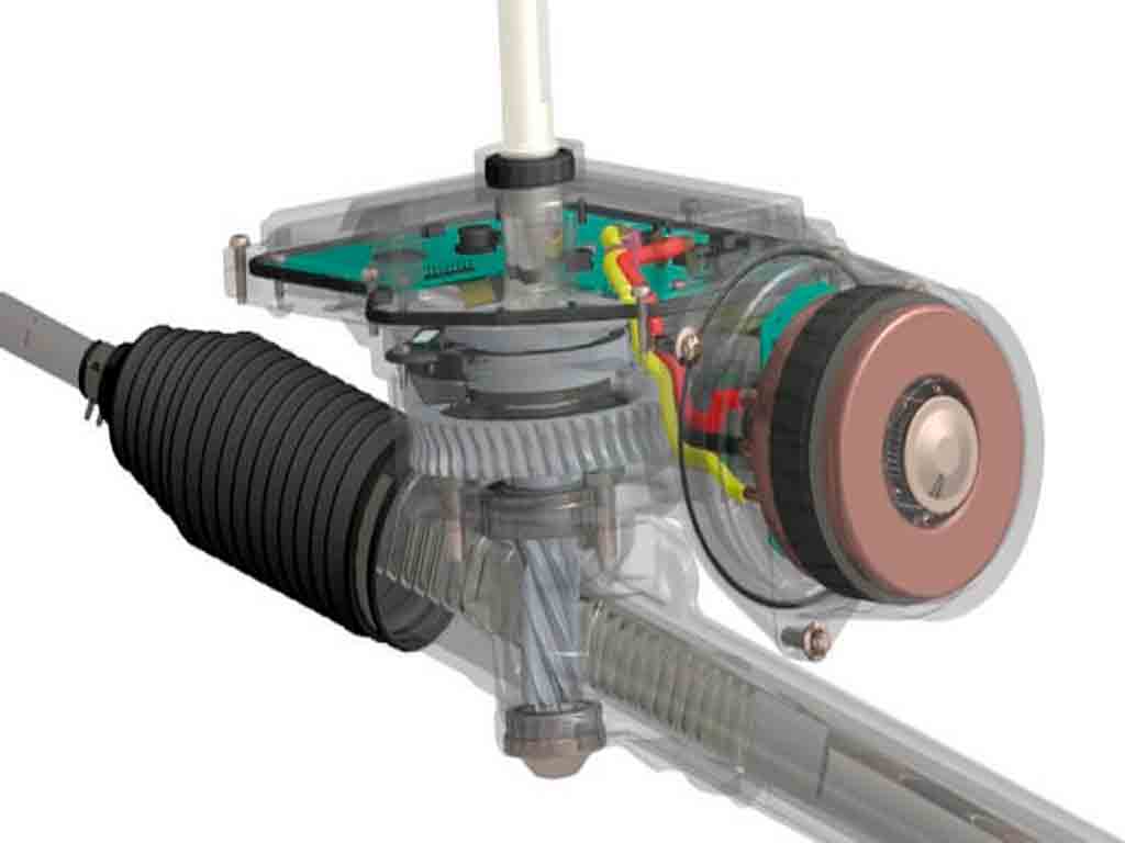 el volante de mi auto está duro