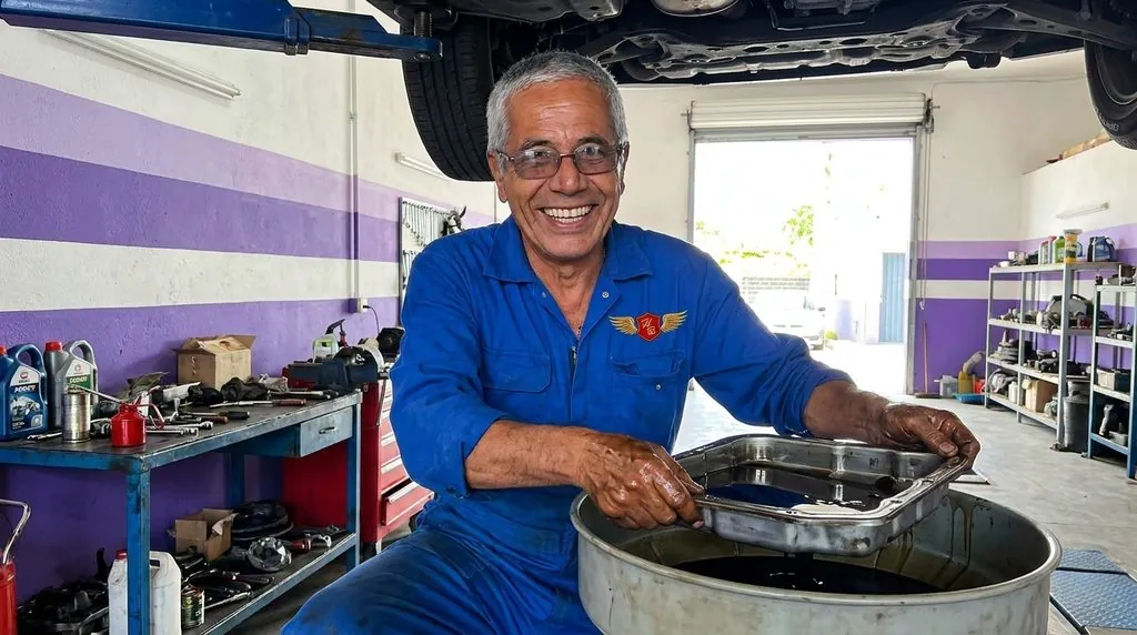 Cambio de aceite para transmisiòn automática