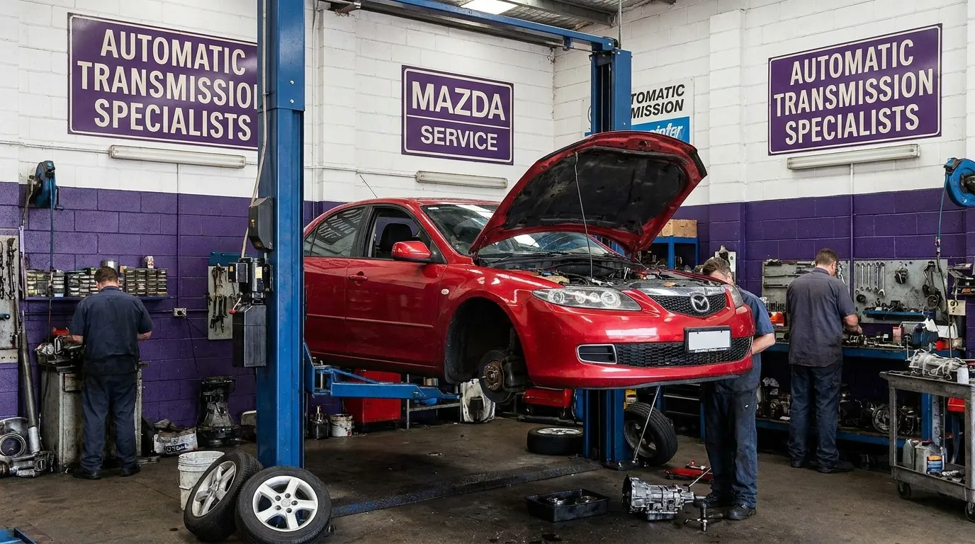 Guía para identificar las fallas de la transmisión FW6A en vehículos Mazda